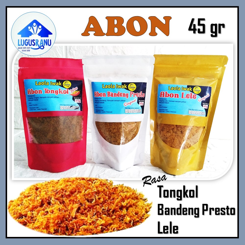 

Abon Aneka Ikan Abon Makanan Siap Saji Abon Lele Bandeng Presto Dan Abon Ikan Tongkol 45 gram