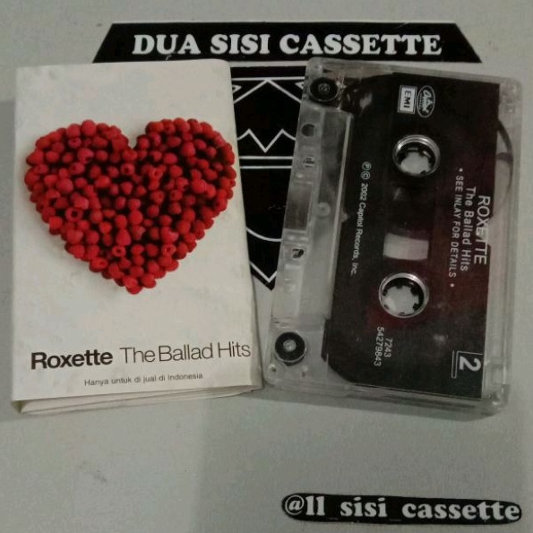 kaset roxette - the ballads hits