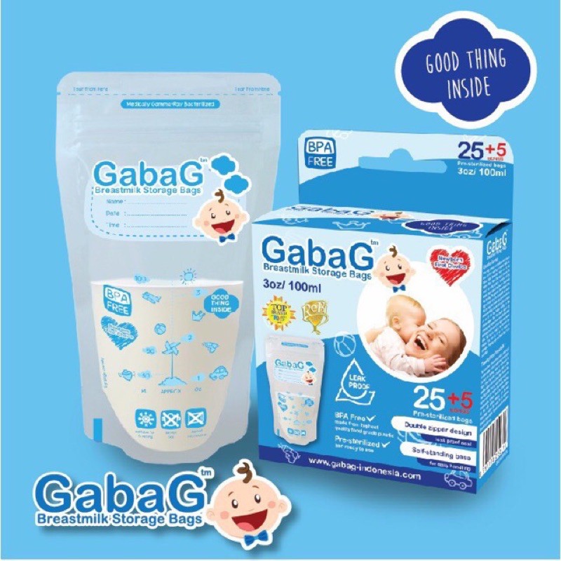 kantong asi gabag 100ml