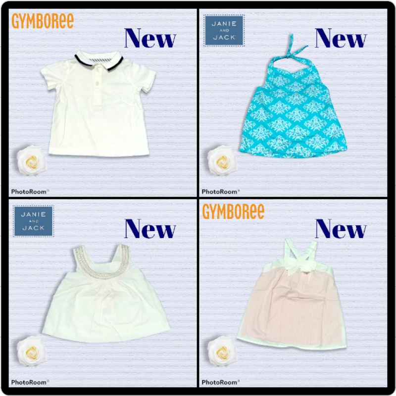 [NEW] BAJU BAYI IMPORT /DRESS BAYI /ATASAN ANAK PEREMPUAN JANIE&JACK GYMBOREE 6-12M