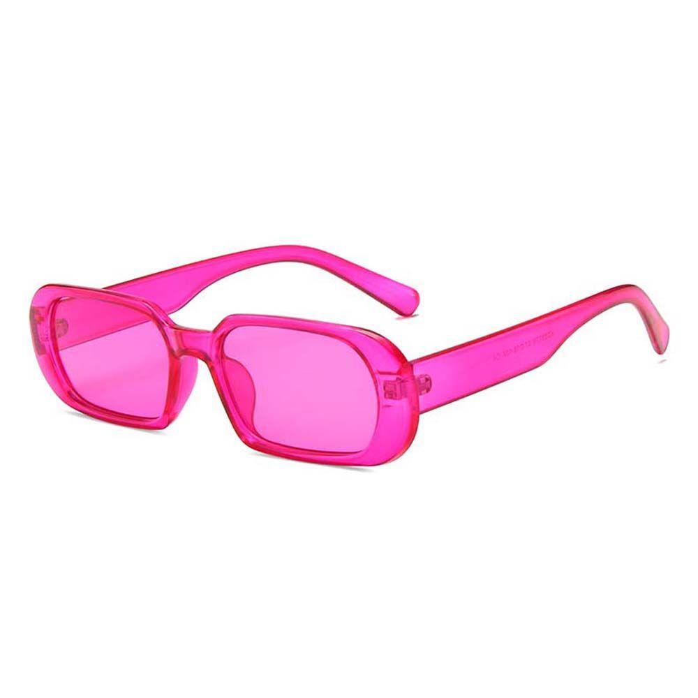 Mxbeauty Oval Kacamata Hitam Mewah Merek Punk Hip Pop Bingkai Kecil Persegi Panjang Oval Bingkai Kacamata Matahari Gaya Korea Sunglasses
