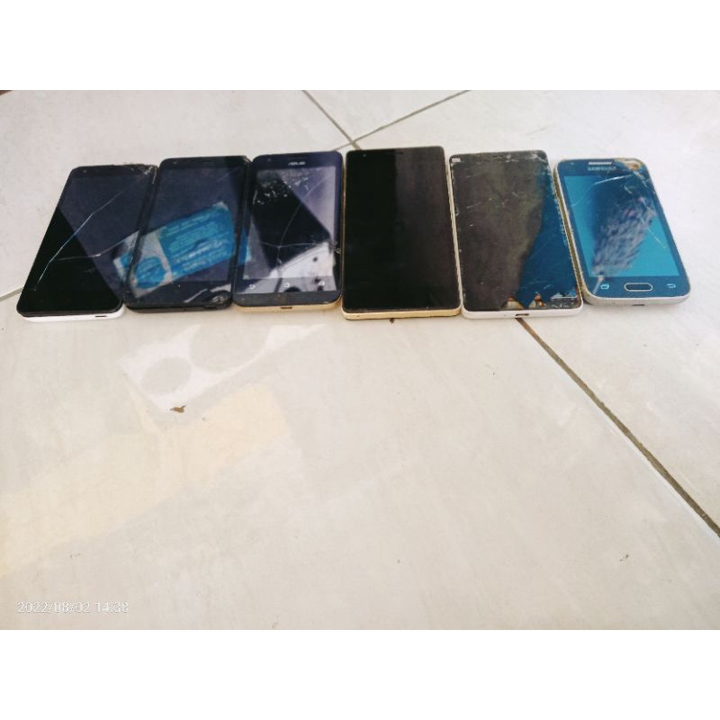 hp android jadulan minusan anggp bahan borong 6 biji