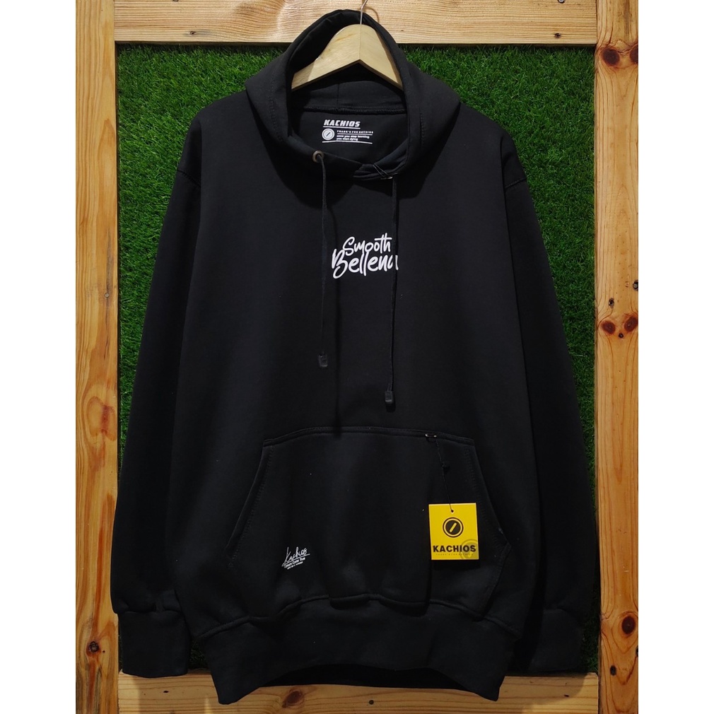 Talking [COD] SWEATER HOODIE PRIA HITAM JAKET HOODIE ORIGINAL BRAND KACHIOS MRDEE ORIGINAL DISTRO TERMURAH