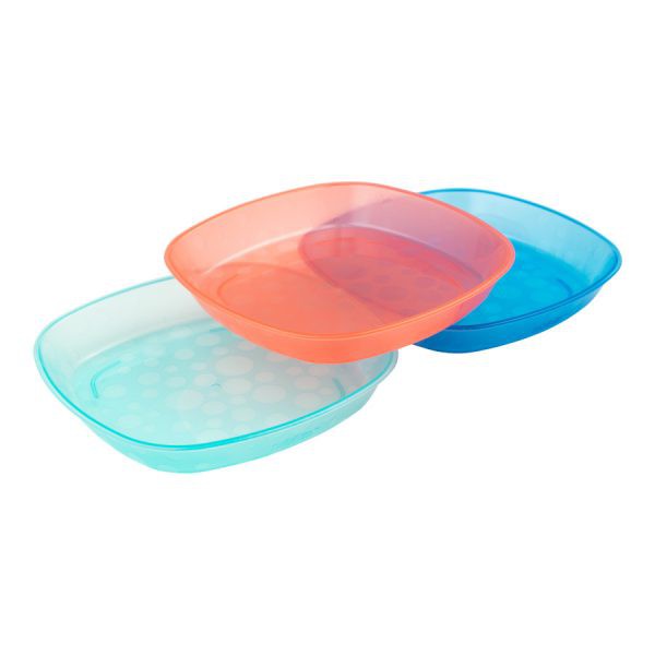 Dr.Brown's Toddler Plates 3-packs