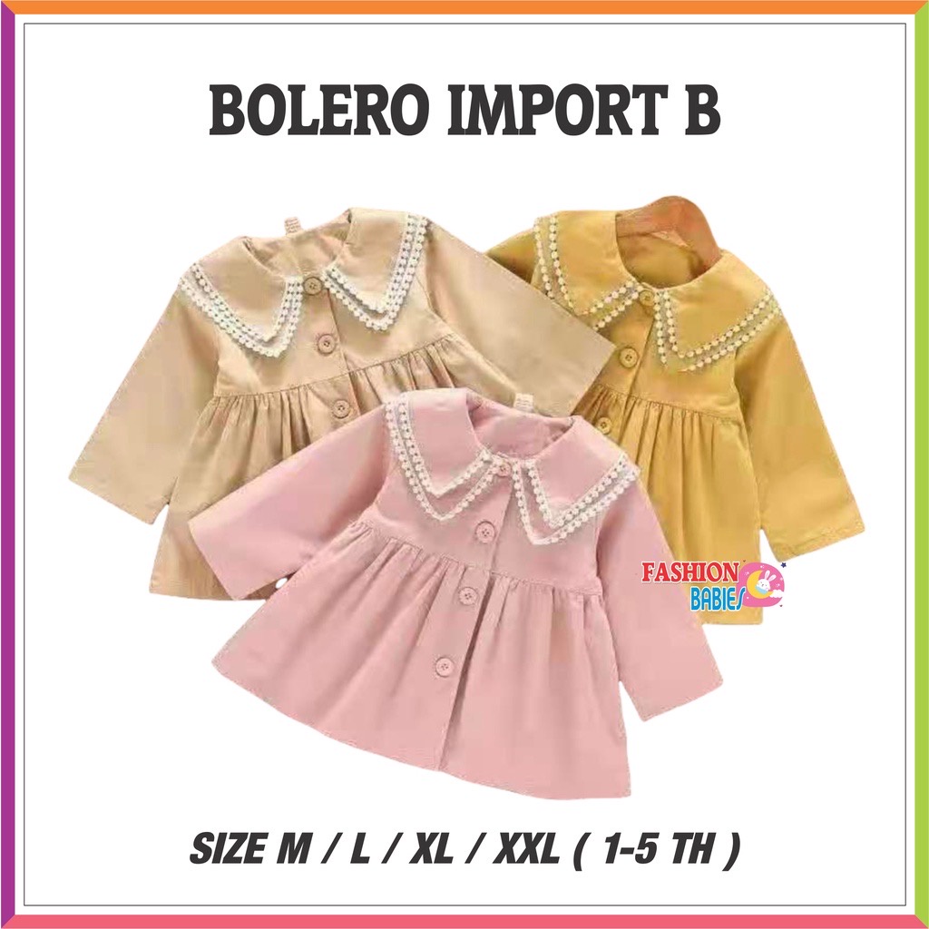 ❤ FashionBabies ❤ JAKET KOREA IMPORT ANAK PEREMPUAN / BAJU HANGAT / JAKET ANAK / DRESS IMPORT / BOLERO IMPORT ANAK