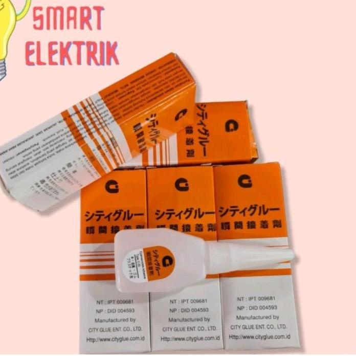 

Best - 50pcs Lem Korea Super Lem Tetes/ Lem Serbaguna