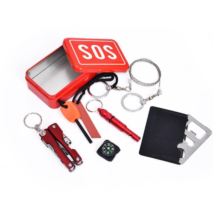 Portable SOS Tool Kit Outdoor Survival