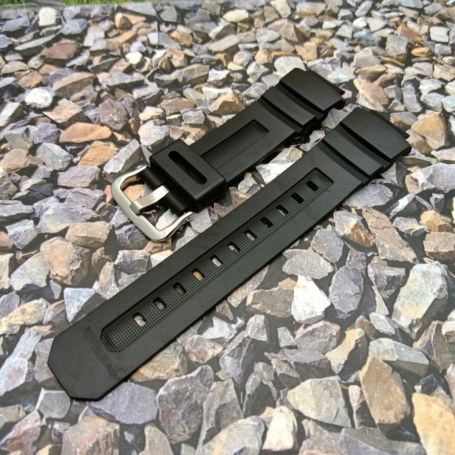 Tali Casio Tali Jam G-shock AW-590-1A AW-591 Strap Jam Tangan Non Original