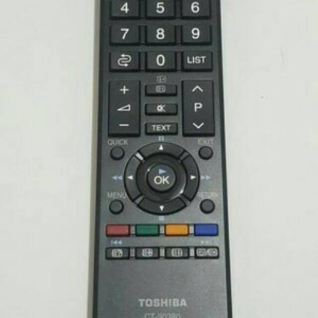 REMOTE TV LED/LCD TOSHIBA ORI/ORIGINAL- Untuk Semua Tipe