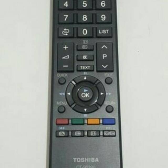 REMOTE TV LED/LCD TOSHIBA ORI/ORIGINAL- Untuk Semua Tipe