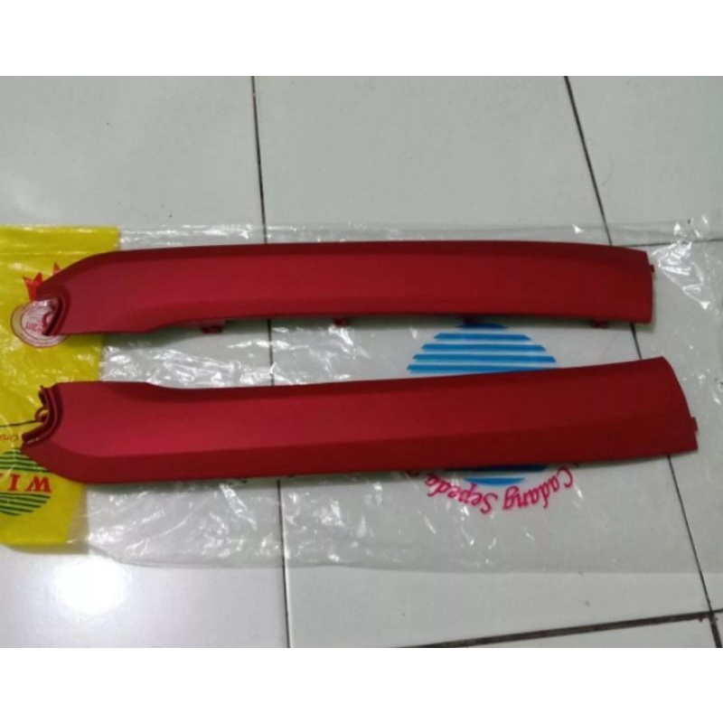 dek samping bordes Honda Scoopy donat LED tahun 2018_2020 merah doof