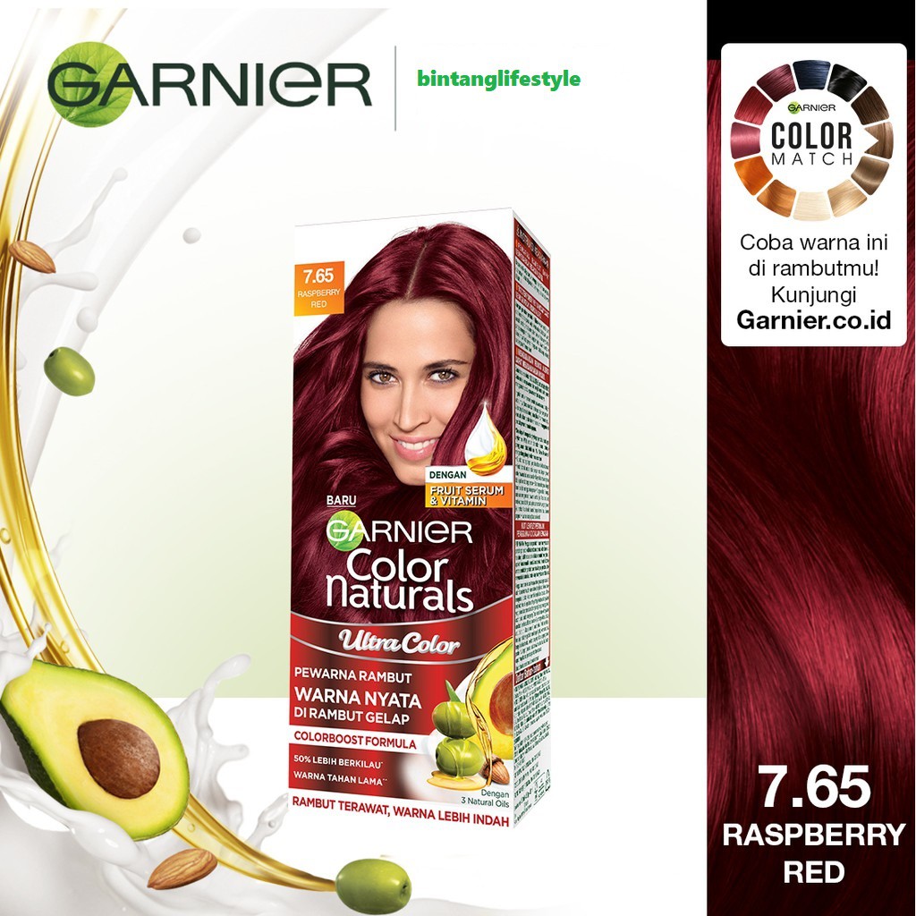 Garnier Color Naturals - 7.65 Raspberry Red