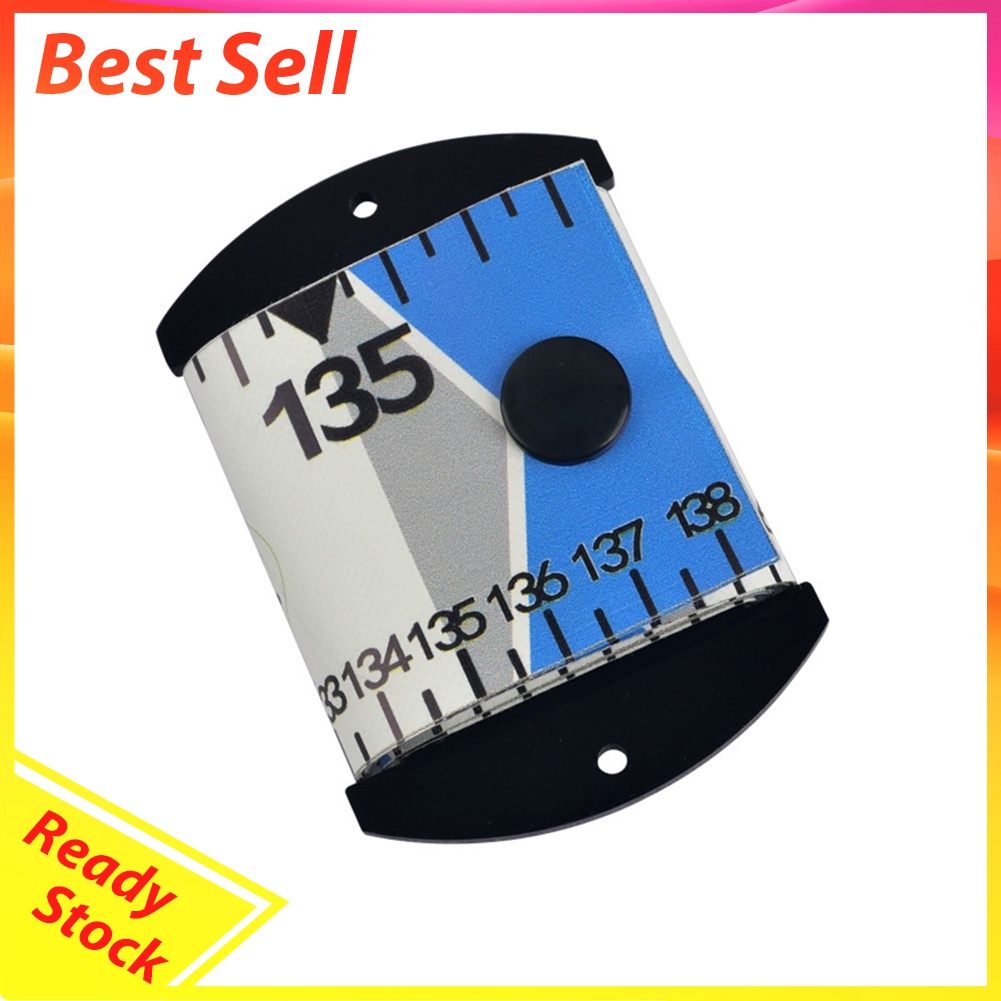 Waterproof Foldable Fishing Ruler Accurate Lure Fishing Measure Tape Tackle