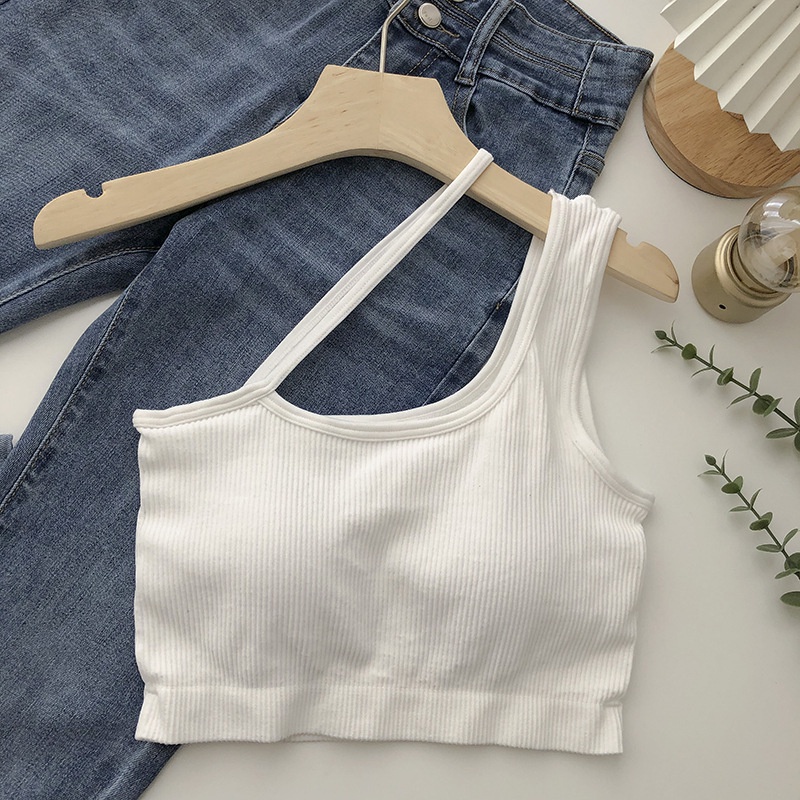 GO! BT593 bh tanktop crop top tali samping pakaian dalam wanita cewek korea tank top cup bra