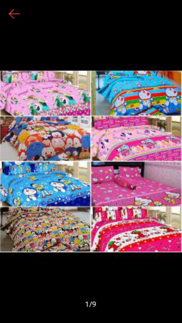 Sprai Sprei Homemade Murah Motif Anak Cewek Cowok Dewasa Lativa