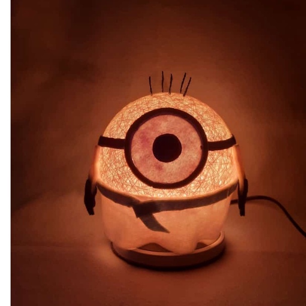 lampu tidur, lampu karakter, lampu unik, kado unik, minion 2