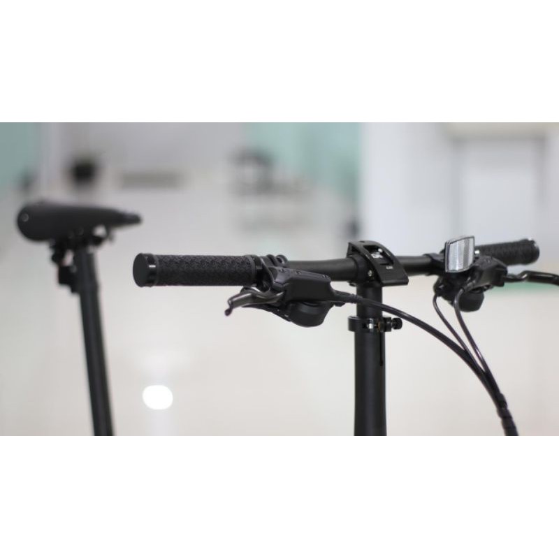 Element Ecosmo Z10 flat bar black coral tiagra