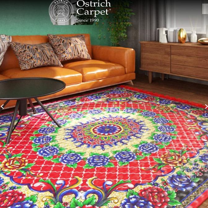 Karpet Turki OSTRICH BUNGA Ekspor Dubai Permadani Turkey Tikar Turki