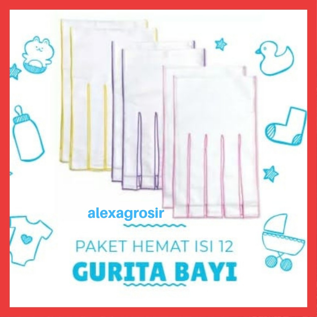 Gurita Bayi Polos Newborn - ALEXAGROSIR