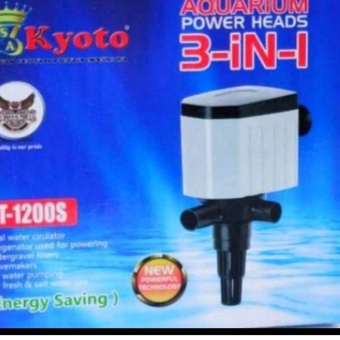 ➷ pompa celup /pompa aquarium low watt / aquarium power heads 3 in1 IP MAN IP-1200 ➢