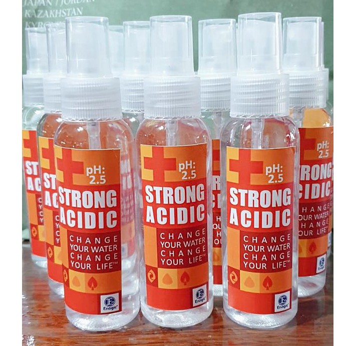 strong acidic water ph 2.5