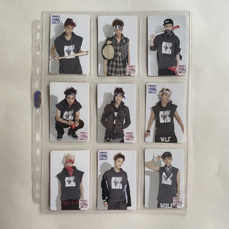 EXO Wolf BWCW Photocard PC