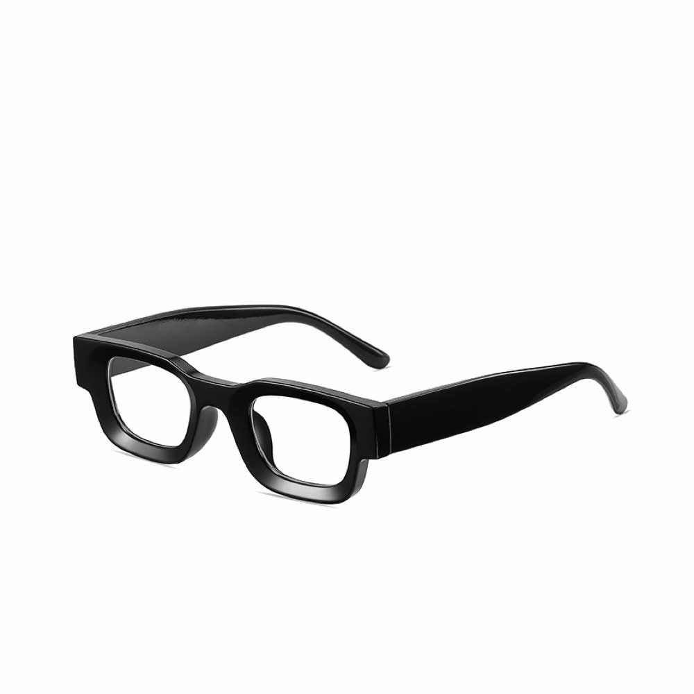 Kacamata [ Hitam Transparan ] Anti Radiasi - Glasses Pria &amp; Wanita Korea - HM8105