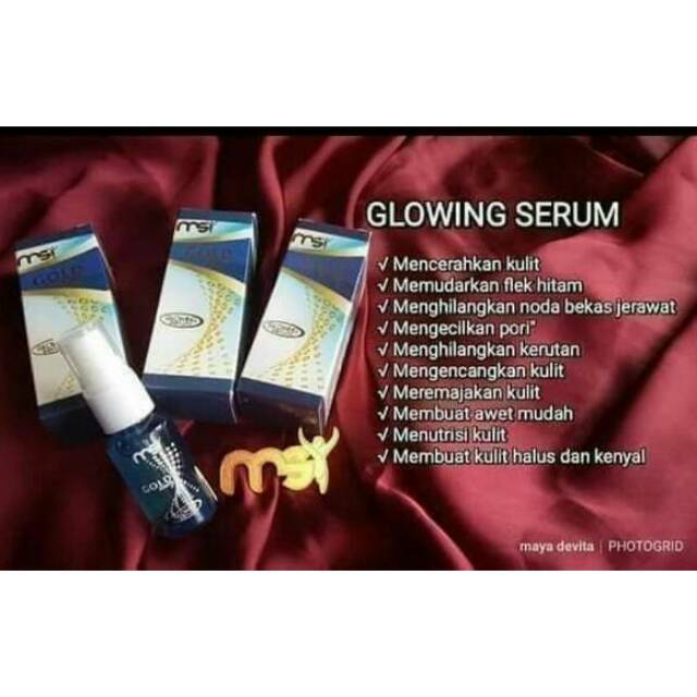 GLOWING SERUM MSI