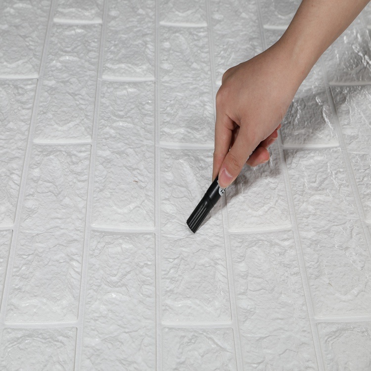 1 Wallpaper Dinding Stiker Wallfoam 3D Sticker Waterproof Dekorasi Kamar Rumah Murah-2