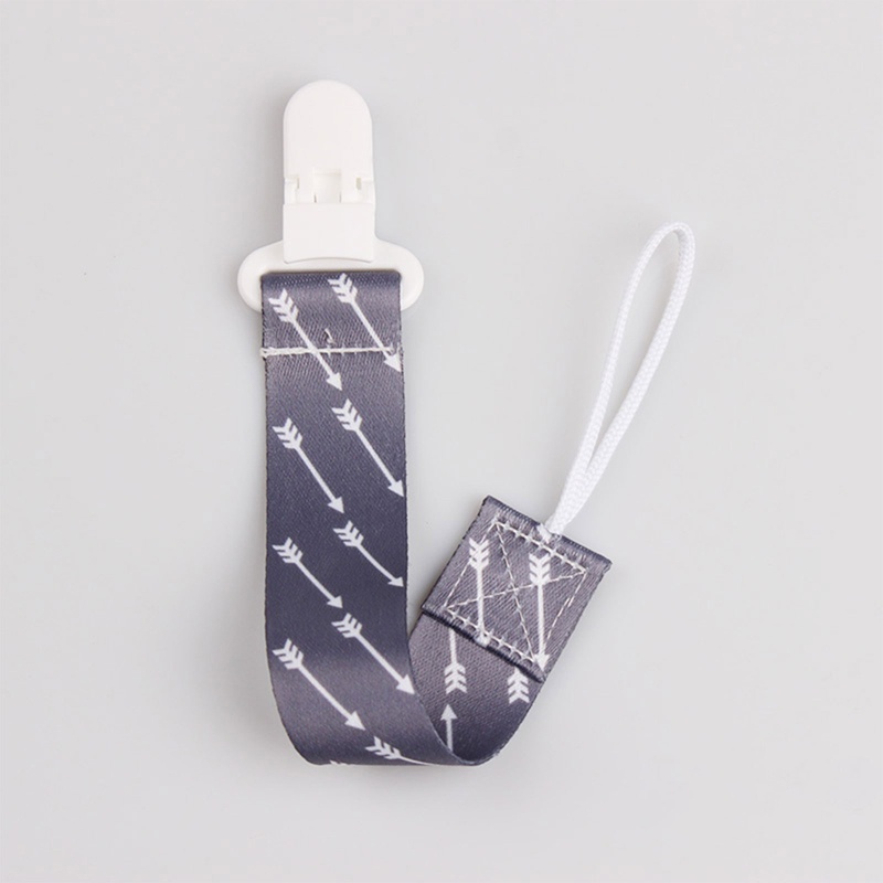Mary 3pcs / set Klip Rantai Holder Dot Empeng Bayi Motif Print Kartun DIY