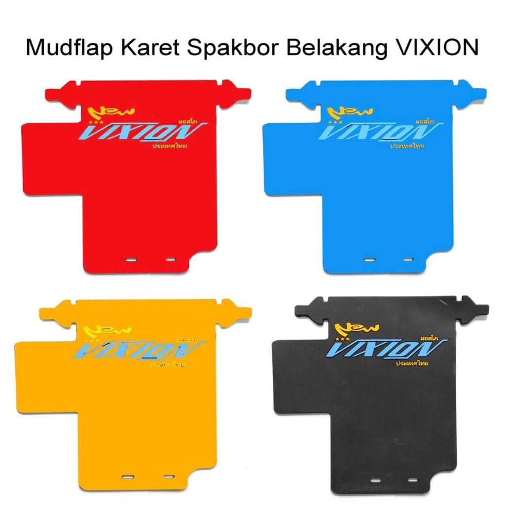 MUDFLAP VIXION PENAHAN LUMPUR  RODA BELAKANG VIXION AKSESORIS MOTOR I MUD FLAP VIXION BERKUALITAS