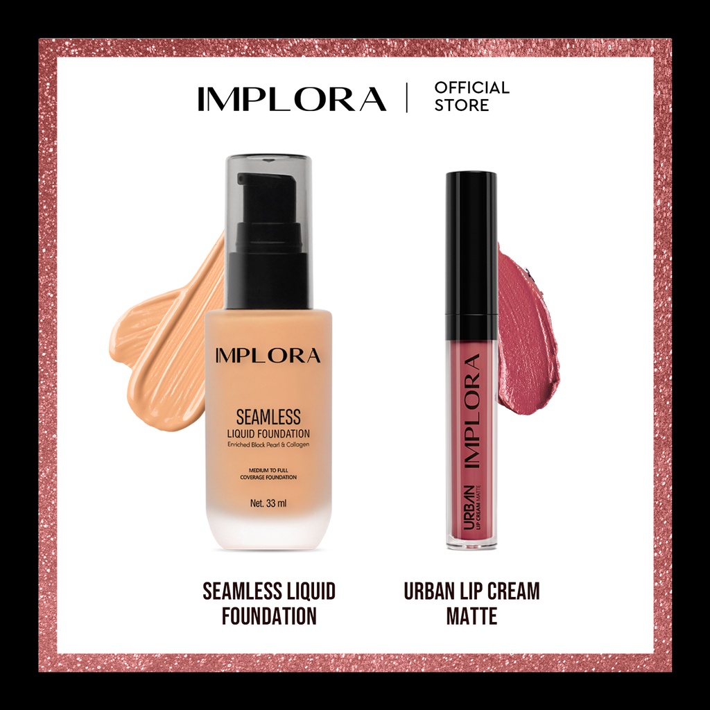 Implora Promo Lip Cream Matte + Foundation