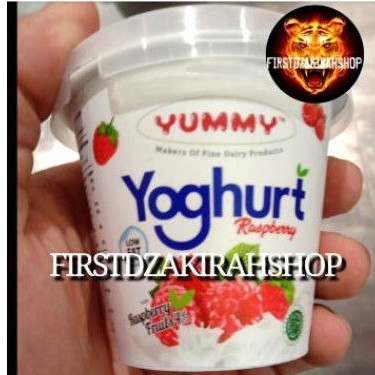 

Yummy yoghurt raspberry 100gr