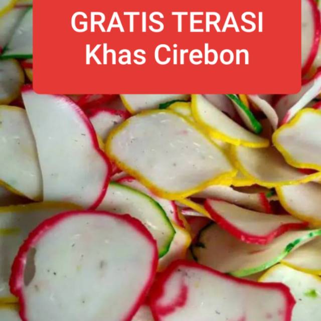 

Krupuk bawang 250g ENAK GRATIS terasi