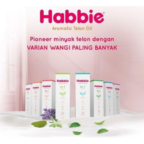 Habbie Aromatic Telon Tea and Flower Series 100ml