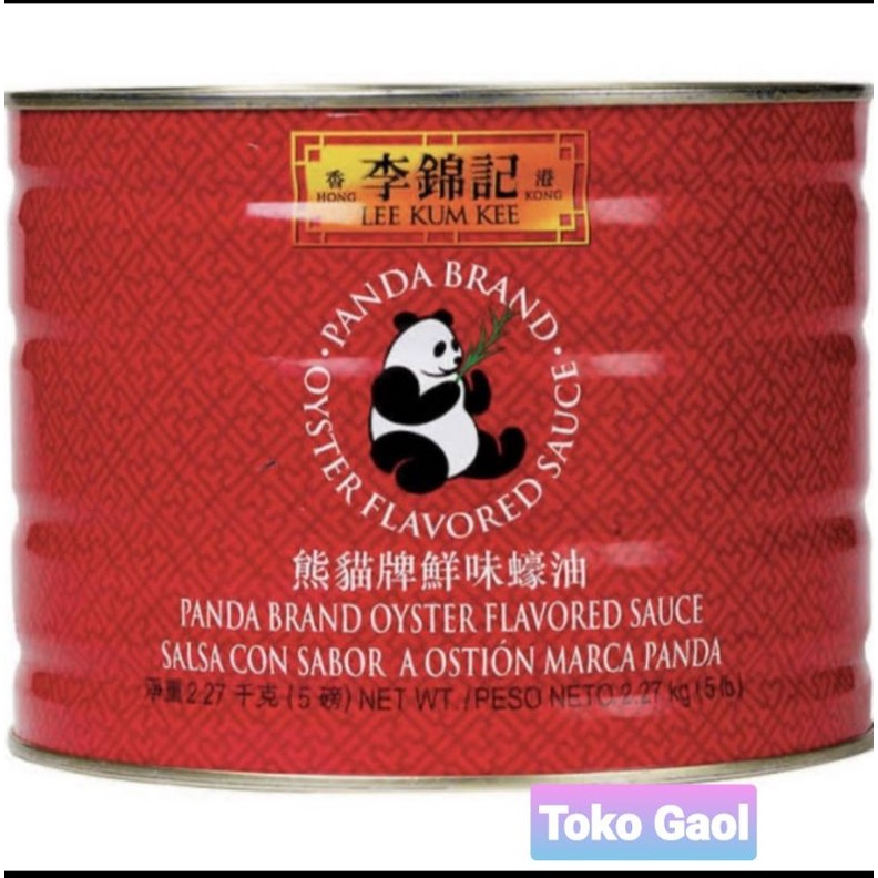 

Lee Kum Kee Saos Tiram Cap Panda 2.2 KG