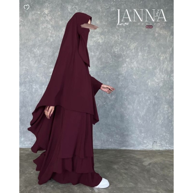 PO GAMIS SYAR'I JANNA SERIES BY MAHIRA INDONESIA