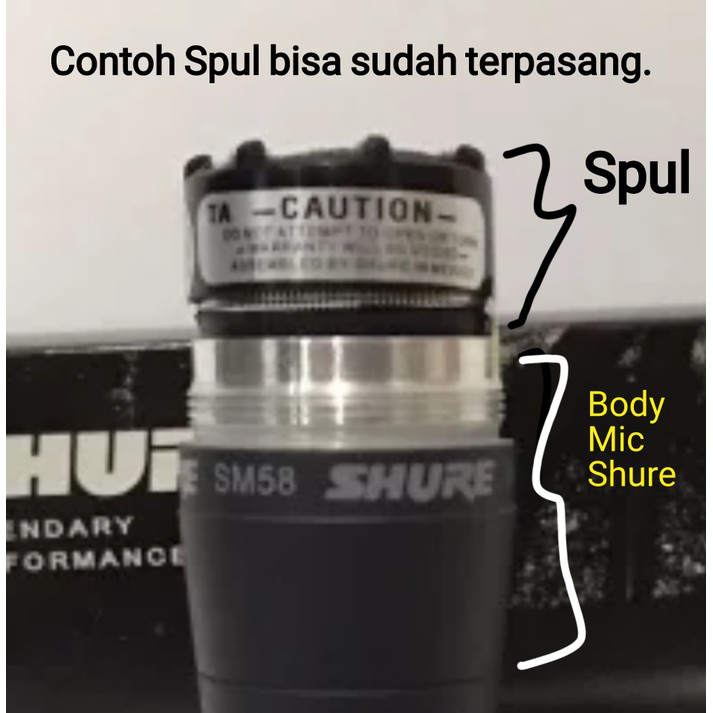gitar bass murah berkualitas SPUL MIC MICROPHONE SHURE SM SERIES Berkualitas