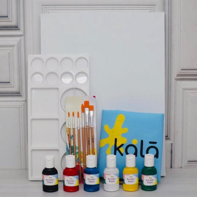 

Kala Acrylic Painting Kit (Alat Lukis Set)