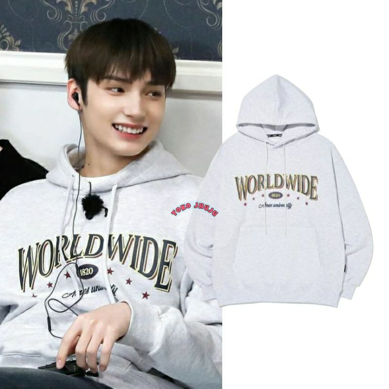 Hoodie Jumper Hueningkai TXT WORLDWIDE 1820