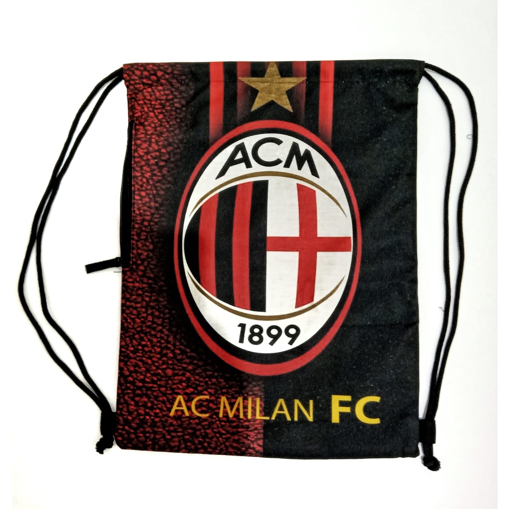 Tas Serut Olahraga Gymsack Wanita Stringbag club Stringbag  Tas Serut Pria  Gymsack Futsal Sepakbola