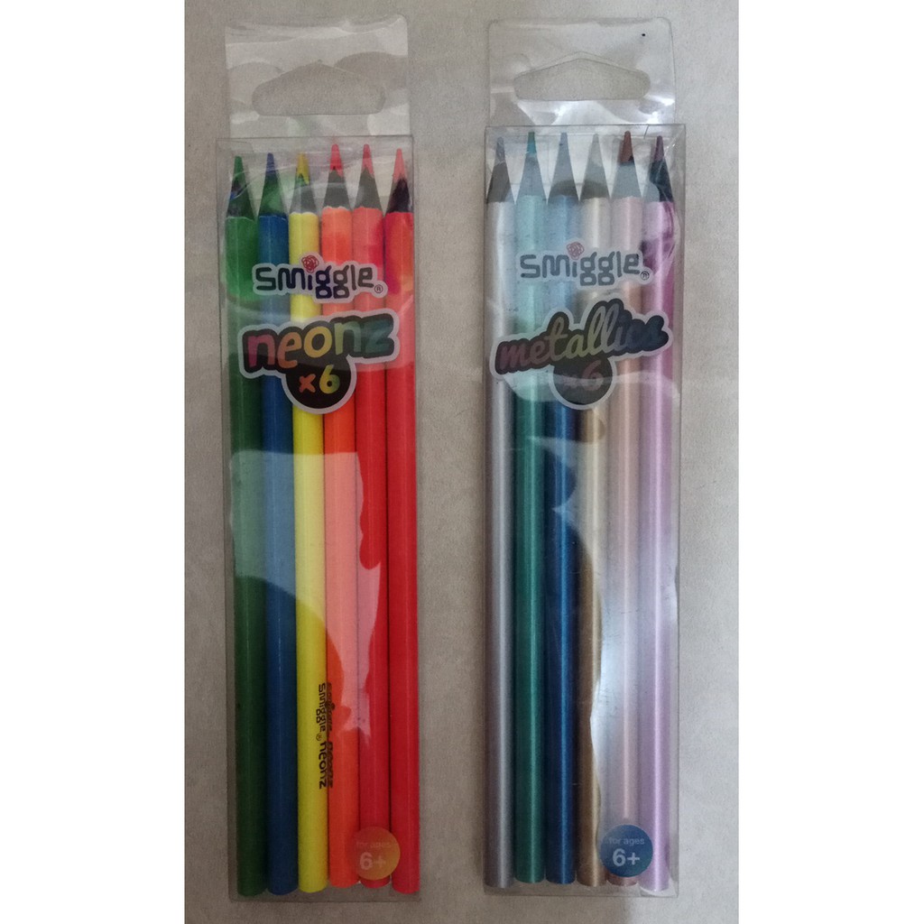 

Ready Pensil Warna isi 6 Smiggle ORI