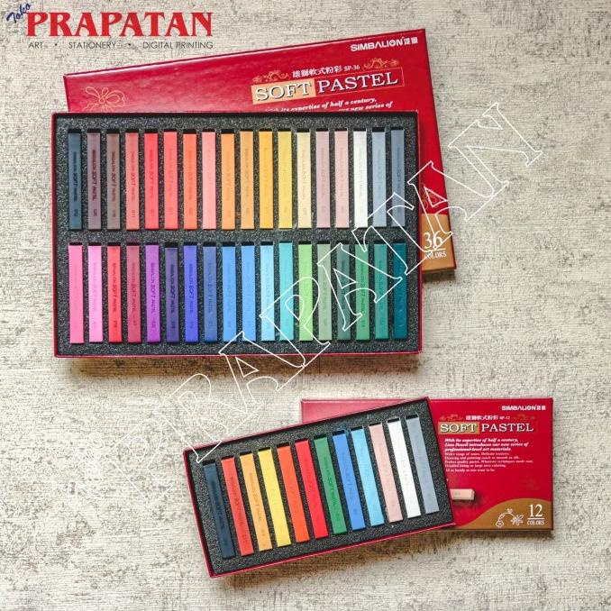 

PROMO Simbalion Soft Pastel set 12 Warna