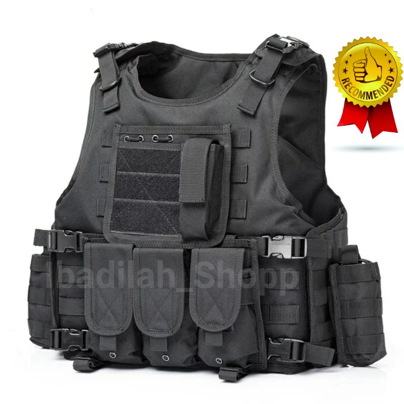 JPC Rompi Pelindung Tactical Vest Combat Pocket - G0301