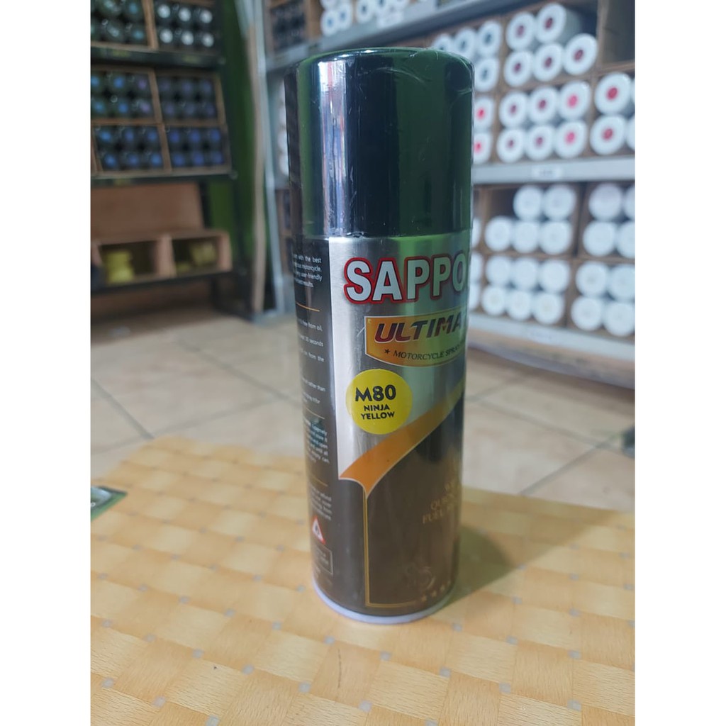 

M80-Ninja Yellow-Sapporo ULTIMATE Paint/Cat Semprot Sapporo/Pilok