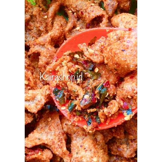 500 GRAM KULIT AYAM CRISPY PEDES DAUN JERUK | ORIGINAL DAUN JERUK