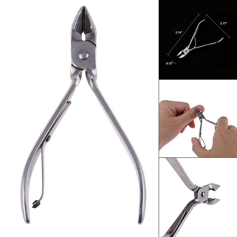 （✔✔❤Alat Pemotong Kutikula Bahan Stainless Steel Untuk Manicure Pedicure