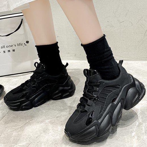 TBIG [COD] Sepatu Sekolah Sneakers Import Shoes HENA Wanita Sepatu Korea Style Sekolah Kuliah