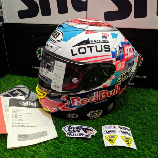 Unik suku cadang Helm Clone shoei X14 grade A copy replika pn2 26SZ2 Berkualitas