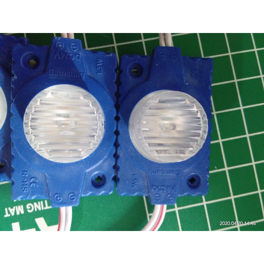 [DSP-9025] 1 LED MODUL 8018 1LED 24V 24 V LED 1MATA 1 MATA - BIRU